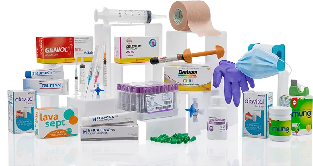 medicamentos e insumos médicos